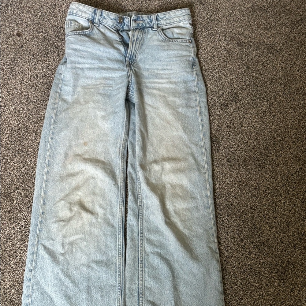 GAP Women's Light Blue Flare Jeans